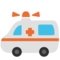 Ambulance emoji on Google